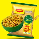 MAGGI Nutri-licious Masala Veg Atta Noodles, Instant Noodles
